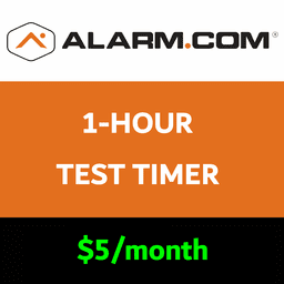 Alarm.com 1-Hour Test Timer Services (for All Other Brands)