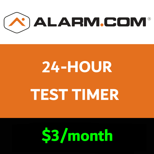 Alarm.com 24-Hour Test Timer Services (for Compatible Brands)