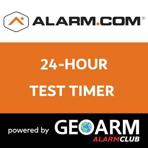 Alarm.com 24-Hour Test Timer Services (for Compatible Brands)