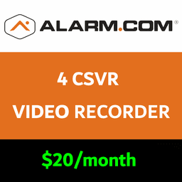 Alarm.com 4 CSVR Video Surveillance Storage Services
