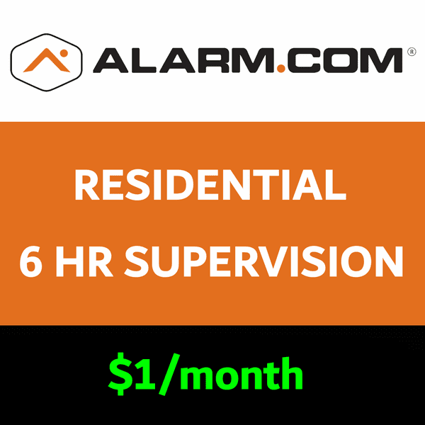 Alarm.com 6-Hour Residential Supervision Test Services