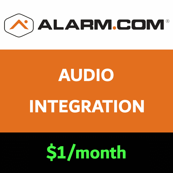 Alarm.com Audio Integration