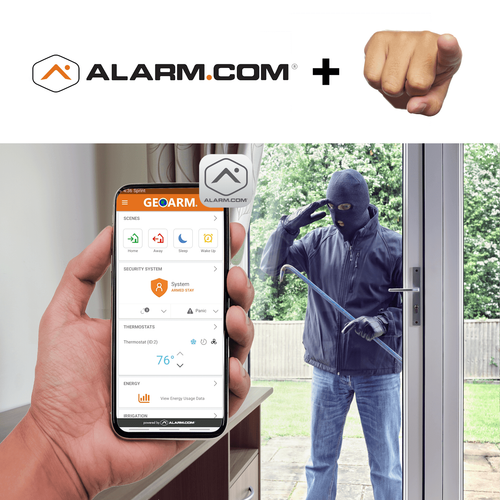Alarm.com Burglary Intrusion DIY Home Alarm Monitoring Services