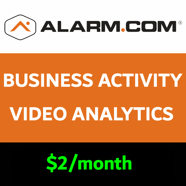 Alarm.com Business Activity Video Analytic Services