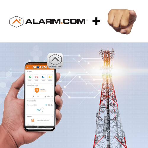 Alarm.com Cellular DIY Interactive Home Security