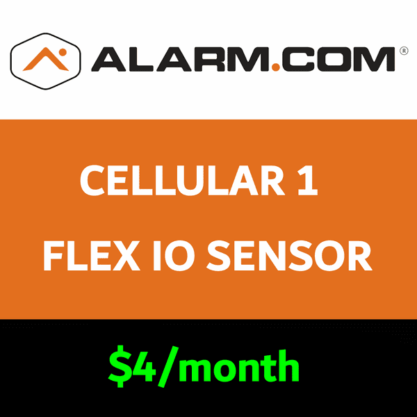 Alarm.com Cellular Flex IO Services (for 1 Sensor)