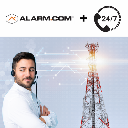Alarm.com Commercial Fire Cellular Alarm Monitoring Services