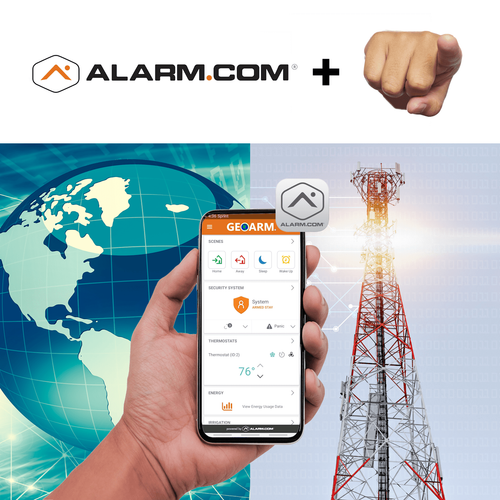 Alarm.com Dual-Path DIY Interactive Home Security