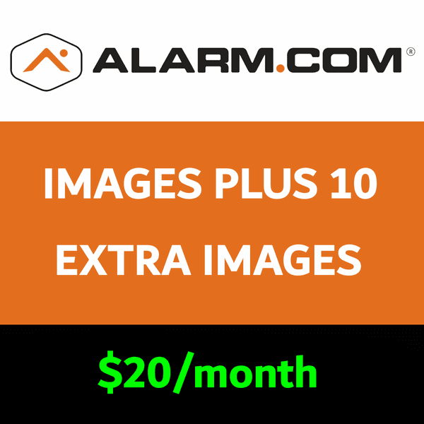 Alarm.com Extra Image Plus Data 10 (Up to 2,400 Broadband and 240 Cell Uploads)