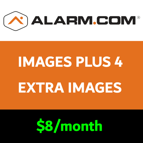 Alarm.com Extra Image Plus Data 4 (Up to 1,200 Broadband and 120 Cell Uploads)