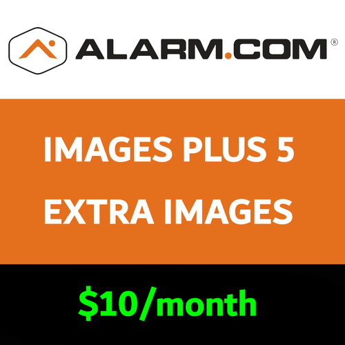 Alarm.com Extra Image Plus Data 5 (Up to 1,400 Broadband and 140 Cell Uploads)