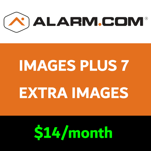 Alarm.com Extra Image Plus Data 7 (Up to 1,800 Broadband and 180 Cell Uploads)