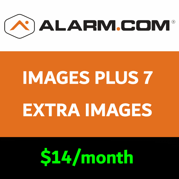 Alarm.com Extra Image Plus Data 7 (Up to 1,800 Broadband and 180 Cell Uploads)