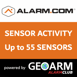 Alarm.com Sensor Activity When System is Disarmed (Up to 55 Sensors)
