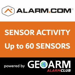 Alarm.com Sensor Activity When System is Disarmed (Up to 60 Sensors)