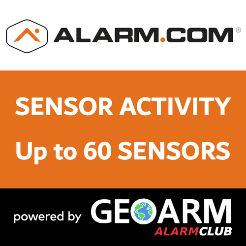 Alarm.com Sensor Activity When System is Disarmed (Up to 60 Sensors)