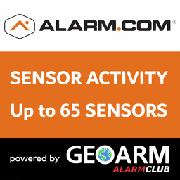 Alarm.com Sensor Activity When System is Disarmed (Up to 65 Sensors)