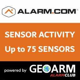 Alarm.com Sensor Activity When System is Disarmed (Up to 75 Sensors)