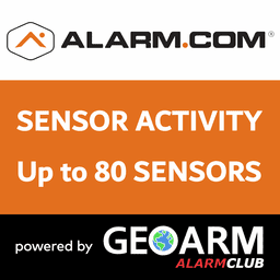 Alarm.com Sensor Activity When System is Disarmed (Up to 80 Sensors)