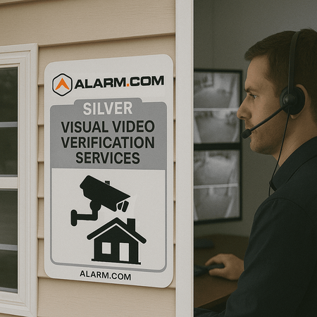 Alarm.com Silver Home Pro Visual Video Verification Monitoring Services