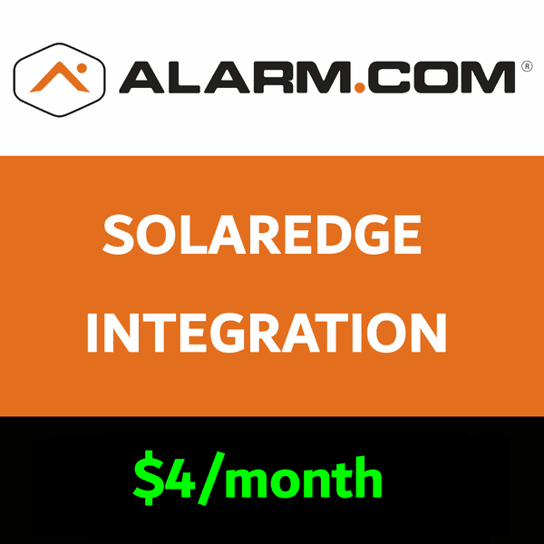 Alarm.com SolarEdge Solar Panel Integration Services