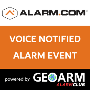 Alarm.com Voice Notifications for Alarm Events