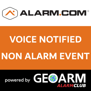 Alarm.com Voice Notifications for Non-Alarm Events