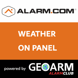 Alarm.com Weather on Control Panel Services