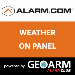 Alarm.com Weather on Control Panel Services