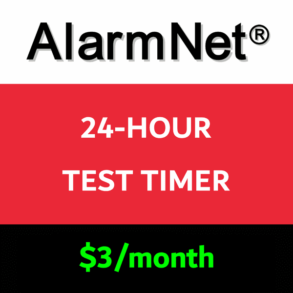 AlarmNet 24-Hour Test Timer Services