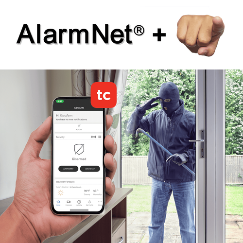 AlarmNet Burglary Intrusion DIY Home Alarm Monitoring Services