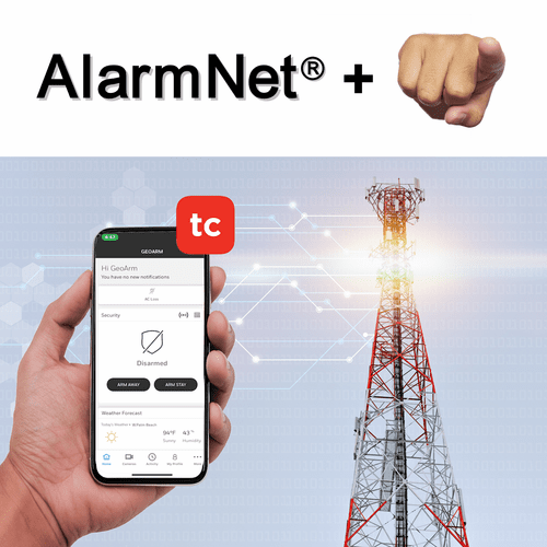 AlarmNet Cellular DIY Interactive Home Security