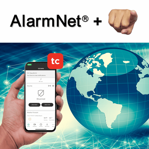 AlarmNet Internet DIY Interactive Home Security
