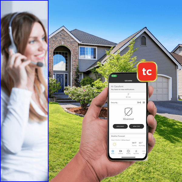 AlarmNet PRO 24/7 Internet Gold Interactive Home Alarm Monitoring Services (Powered by Total Connect 2.0 App)