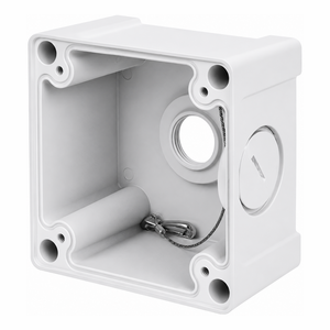 AM-719 - Alarm.com Outdoor Corner/Pole Mount Square Junction Box (for ADC-Compatible Prism Series Security Cameras)