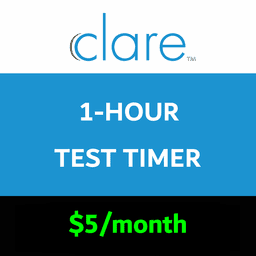 Clare 1-Hour Test Timer Services