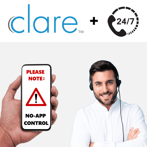 Clare Burglary Intrusion Non-Interactive PRO 24/7 Alarm Monitoring Services