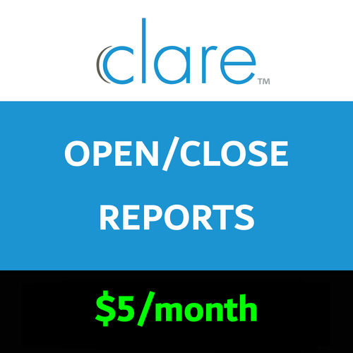 Clare Opening and Closing Reports