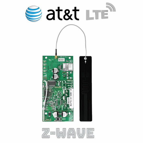 CONNECT-XT-A-Z - Alula Connect-XT Cellular AT&T LTE Alarm Communicator with Z-Wave Automation (for GE Interlogix Simon Panels)
