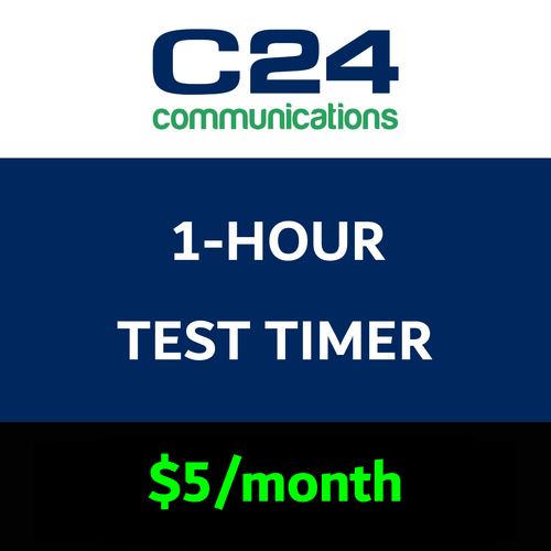 Connect24 1-Hour Test Timer Services