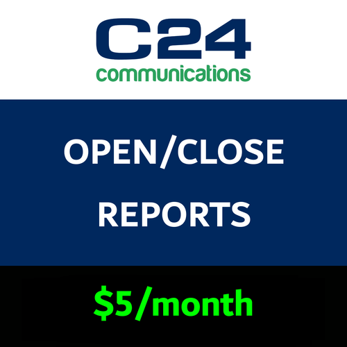 Connect24 Opening and Closing Reports