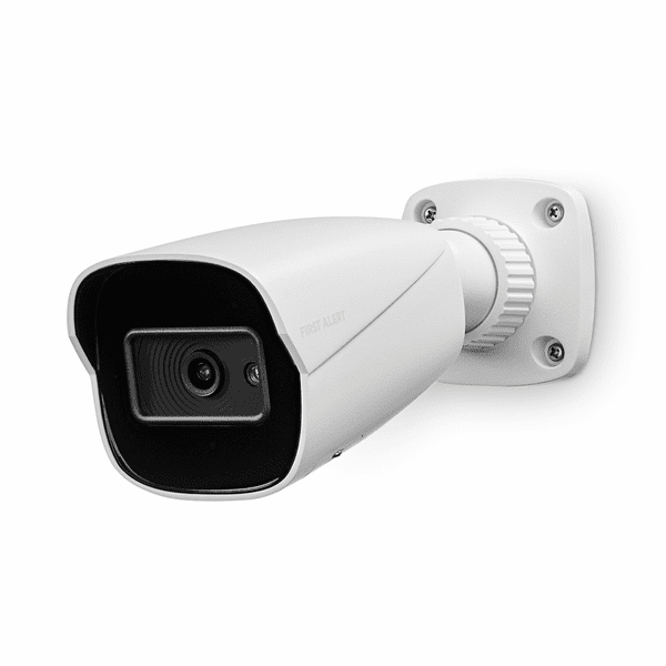 CX4BE08F28PW - First Alert CX4B Indoor/Outdoor 8MP AI Bullet PoE Security Camera, 2.8mm Fixed Lens