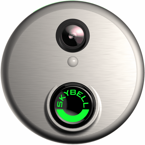 DBCAM - Honeywell SkyBell Wireless Circular Video Doorbell Camera (in Silver Color)