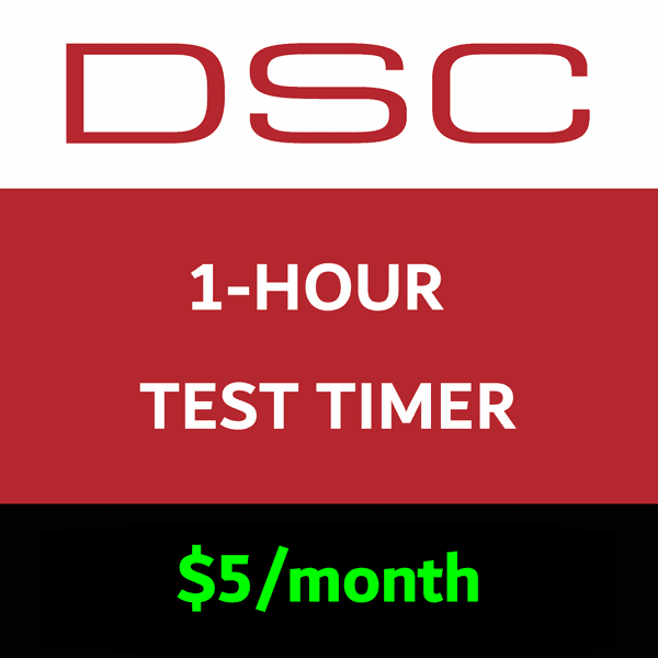 DSC 1-Hour Test Timer Services