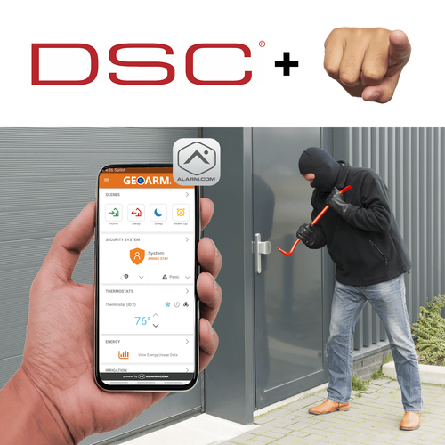 DSC Burglary Intrusion DIY Business Alarm Monitoring Services