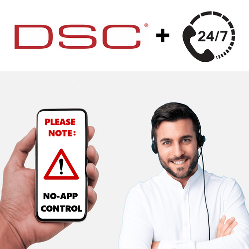DSC Burglary Intrusion Non-Interactive PRO 24/7 Alarm Monitoring Services