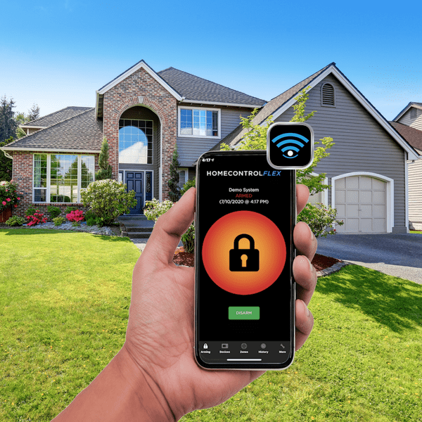 DSC DIY Dual-Path Silver Interactive Home Alarm Monitoring Services and Weekly Supervision Test (Powered by Telguard HomeControl Flex App)