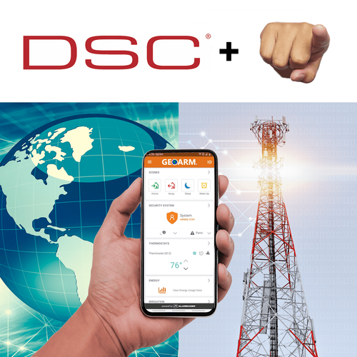 DSC Dual-Path DIY Interactive Home Security