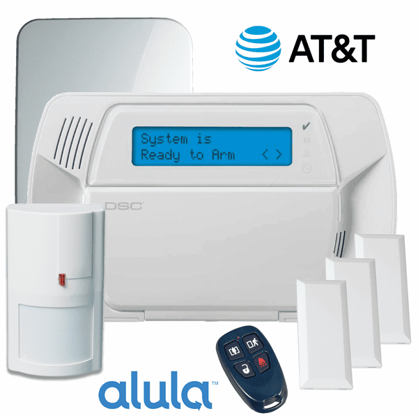 DSC Impassa Tri-Path Ethernet/WiFi/Cellular AT&T LTE Wireless Security System (Powered by Alula)