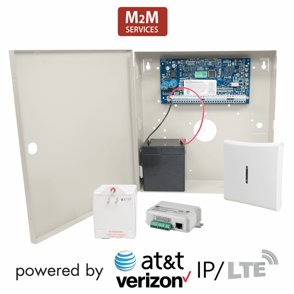 DSC PowerSeries Neo HS2016 Dual-Path LAN/Cellular AT&T/Verizon LTE-M Hybrid Security System (Powered by M2M)